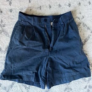 *Vintage* 2004 High Waist Blue Shorts - Dockers